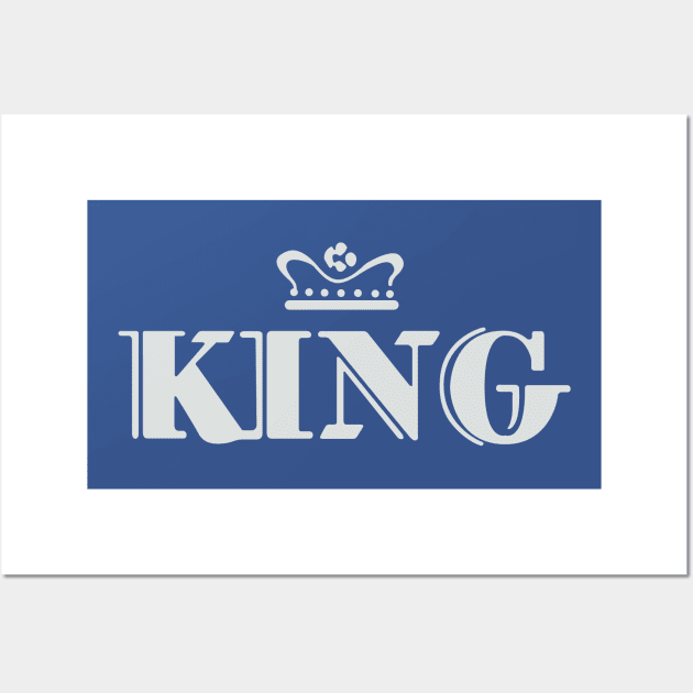 King Records Wall Art by MindsparkCreative